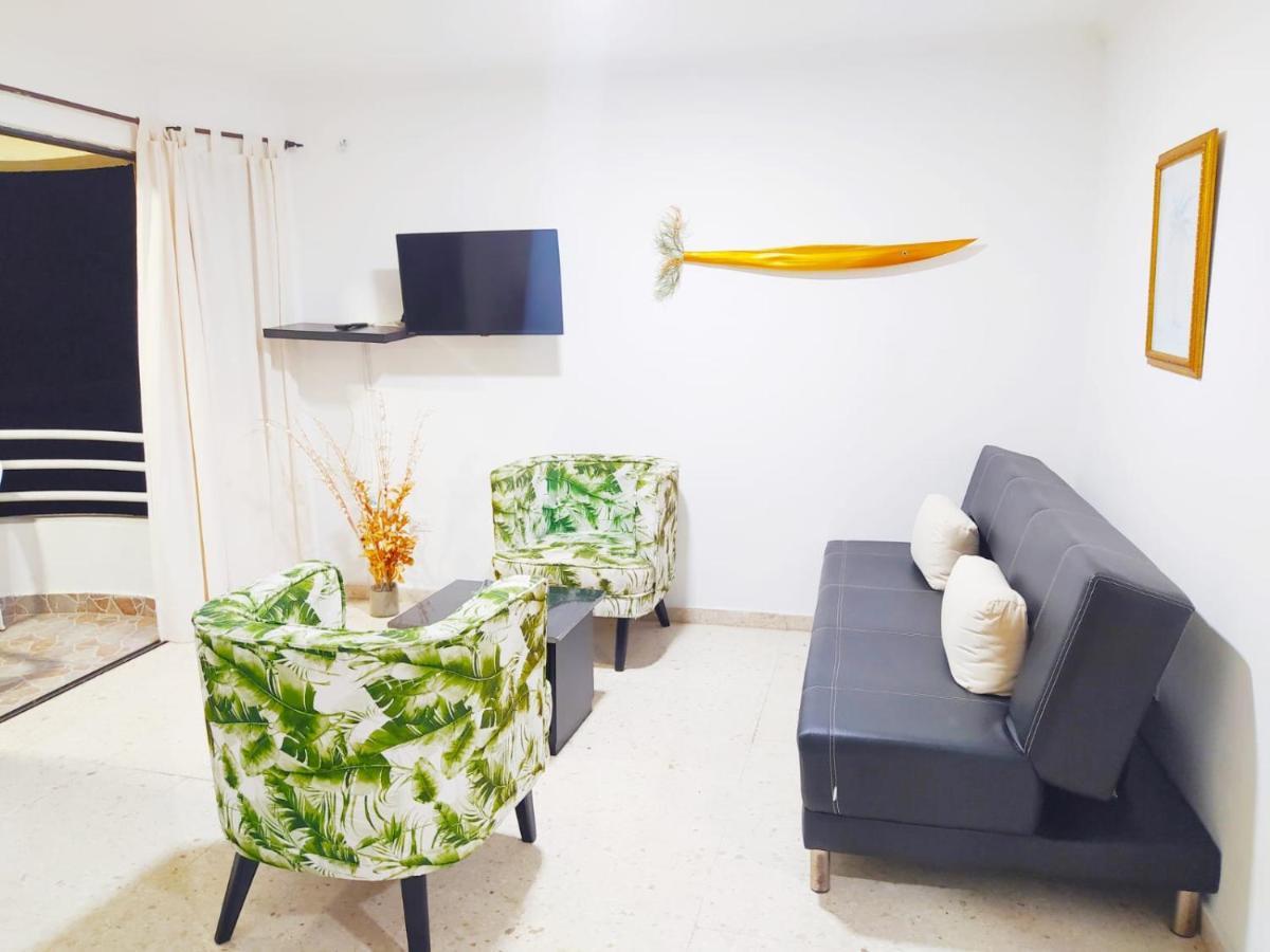 Apartamento Apto Duplex frente al Mar y cerca centro historico Cartagena Exterior foto